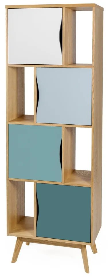 Libreria turchese 65x191 cm Avon - Woodman