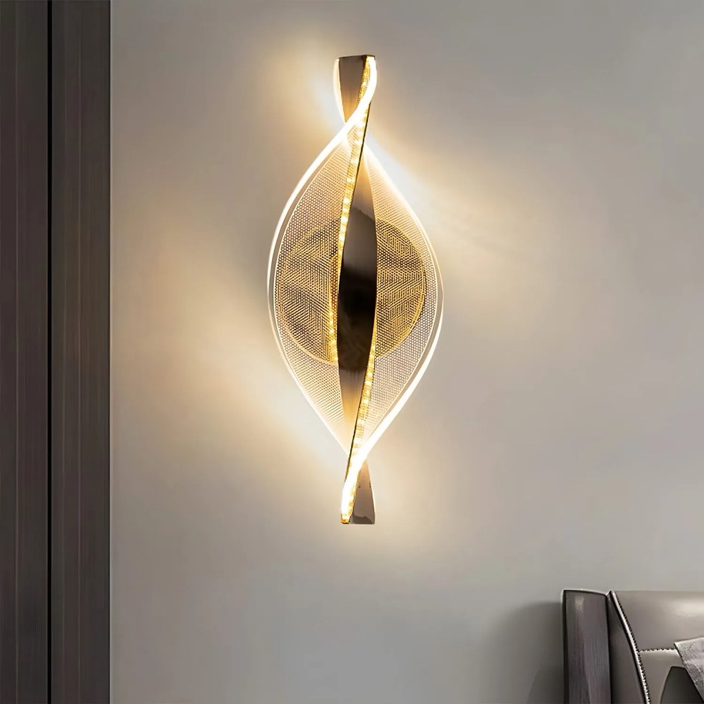 Lampada da parete LED G031-W Gold