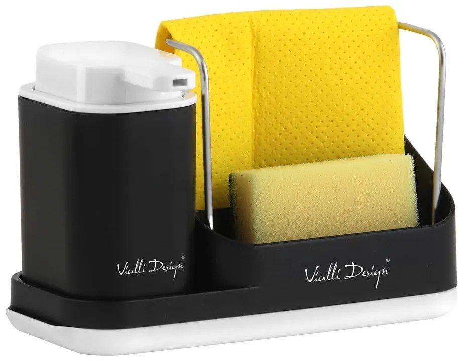 Set per lavastoviglie nero - Vialli Design