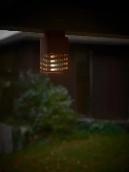 Nordlux - Plafoniera da esterno SIDARA 1xE27/15W/230V IP54 marrone