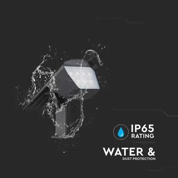 Lampada solare 2 in 1 LED/1,3W/3,7V 3000/4000/6400K IP65 1200 mAh