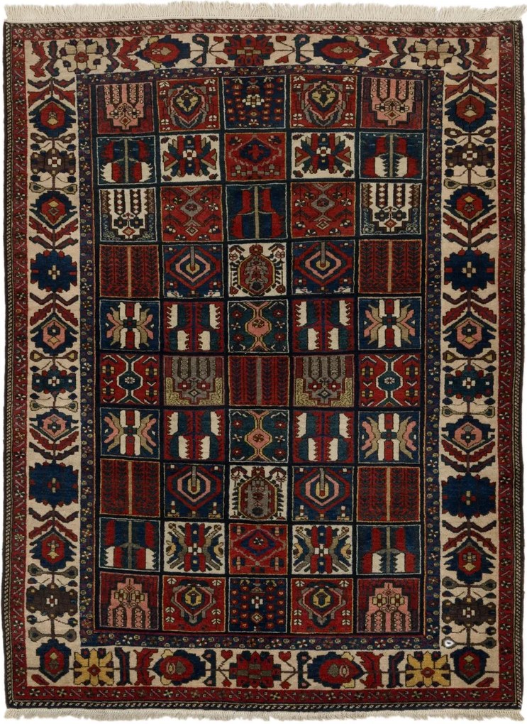 Bakhtiar Tappeto persiano 210 x 150 (Iran) Annodato A Mano