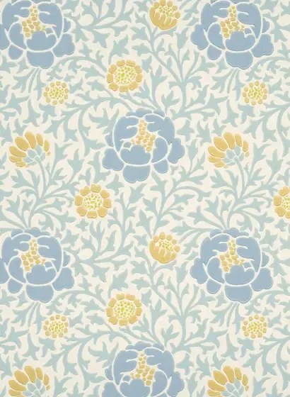 Little Greene Carta da parati Lansdowne Walk - Marigold