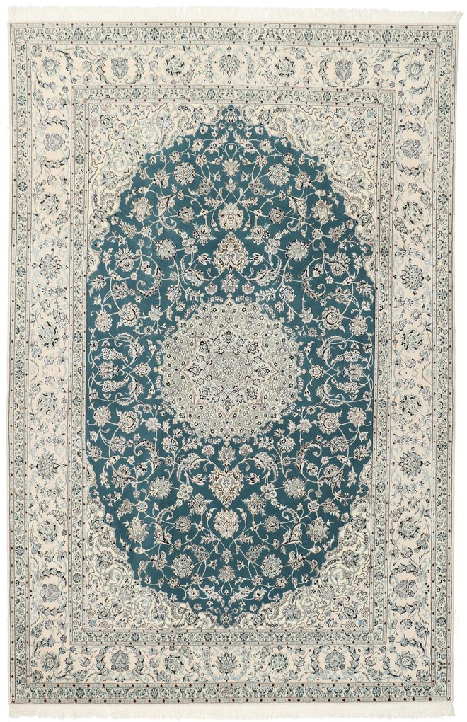 Nain Tappeto persiano 210x310 (Iran) Annodato A Mano