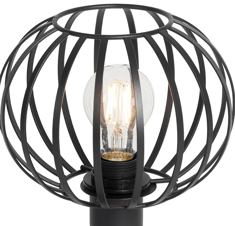 Lampada da tavolo di design nera - Johanna