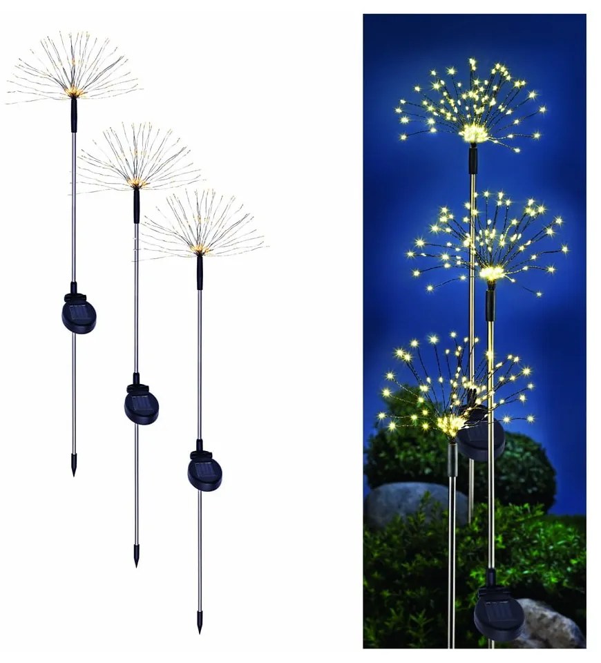 Lampada solare a LED per esterni (altezza 80 cm) - Garden Pleasure