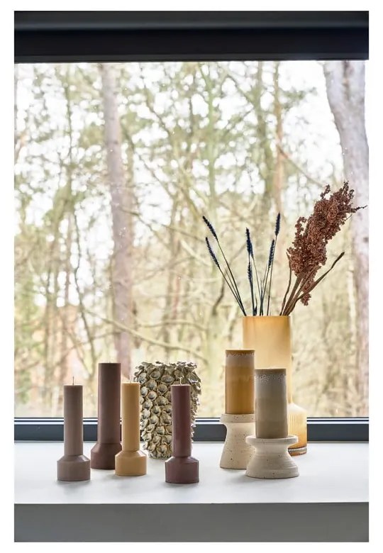 Portacandele in gres per candele da tè Elv - Villa Collection