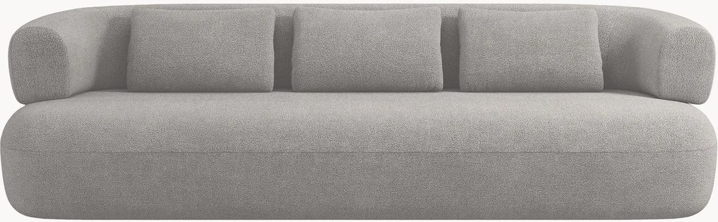 Divano 3 posti in bouclé Jenny, larg. 226 cm