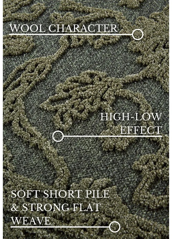 Tappeto verde in fibra riciclata 200x290 cm Ambroise - Villeroy&amp;Boch