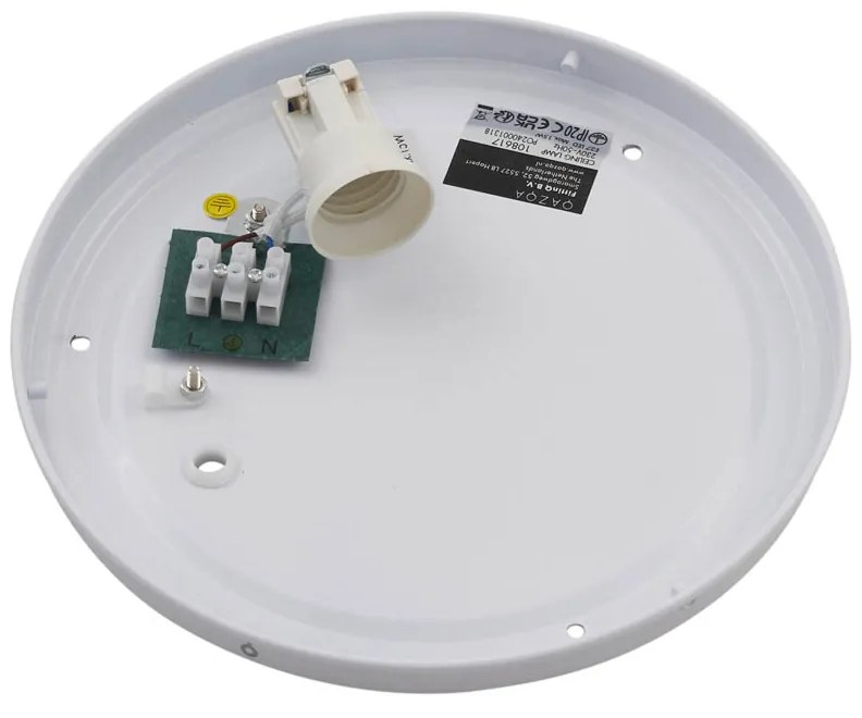 Lampada da soffitto in rattan orientale 30 cm - Trammy