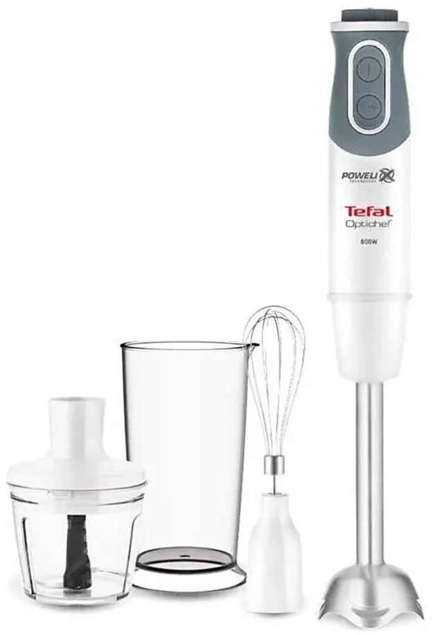 Tefal - Frullatore a immersione OPTICHEF 800W/230V bianco