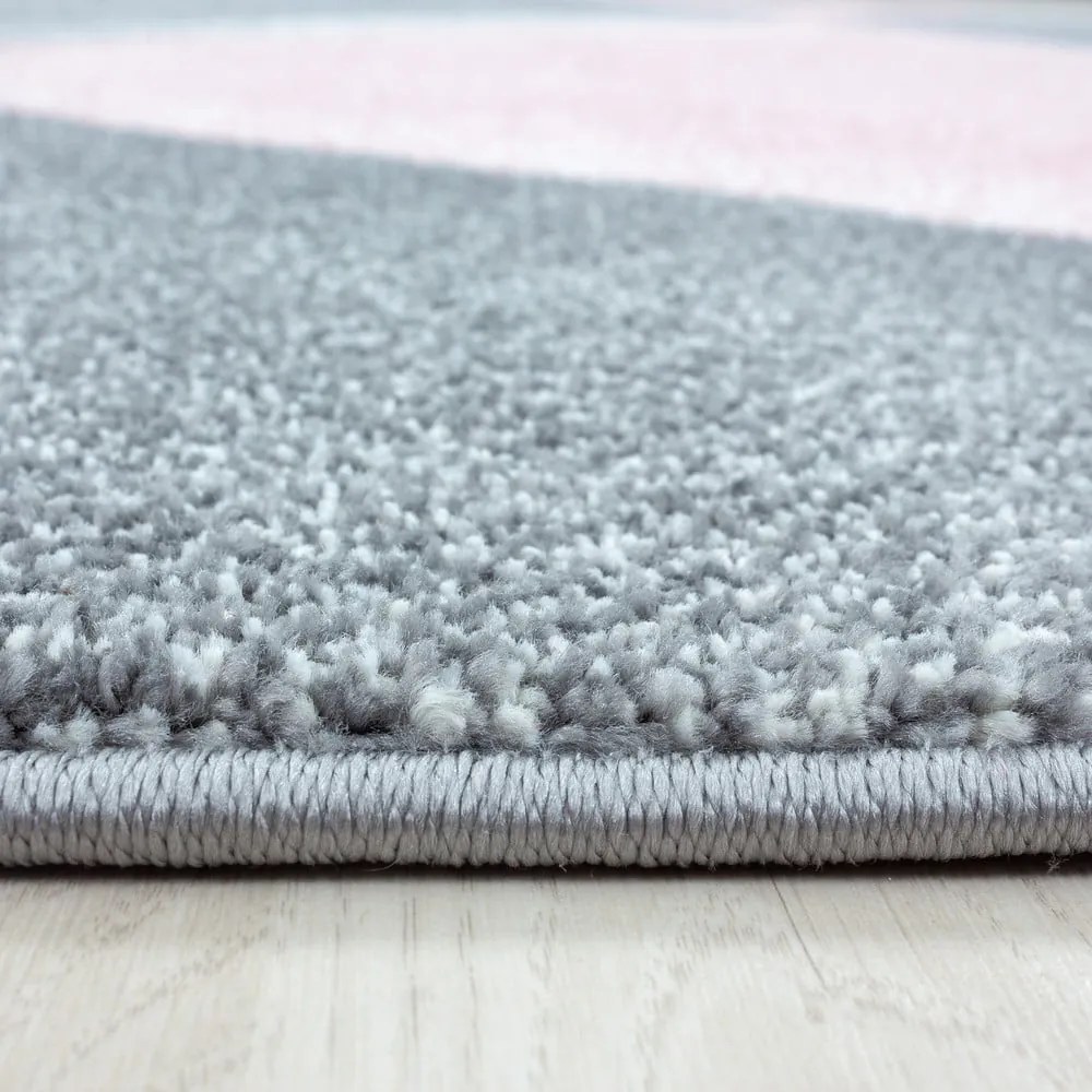 Passatoia rosa-grigio 80x250 cm Beta - Ayyildiz Carpets