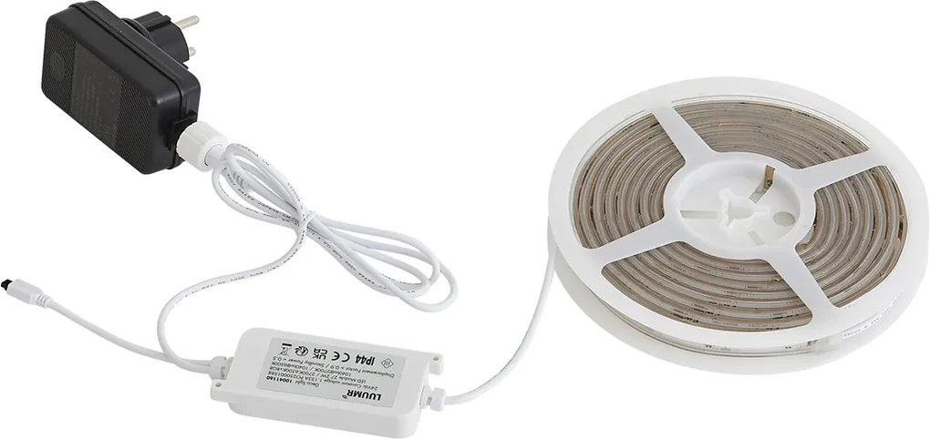 Striscia LED COB Smart 3 metri RGB 35W 1040 lm 2700 - 6500K IP44