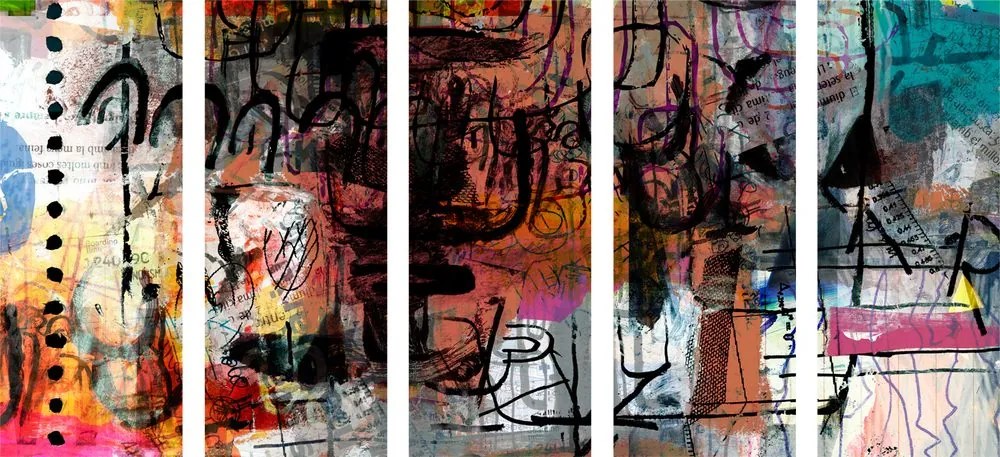 Quadri 5 pezzi – Arte di strada