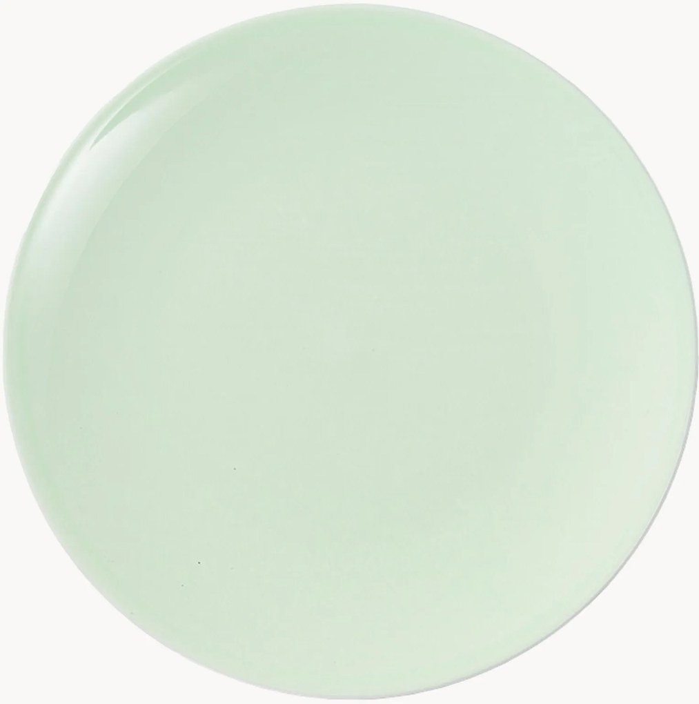 Set di 6 piatti da portata in Fine Bone China Pastel