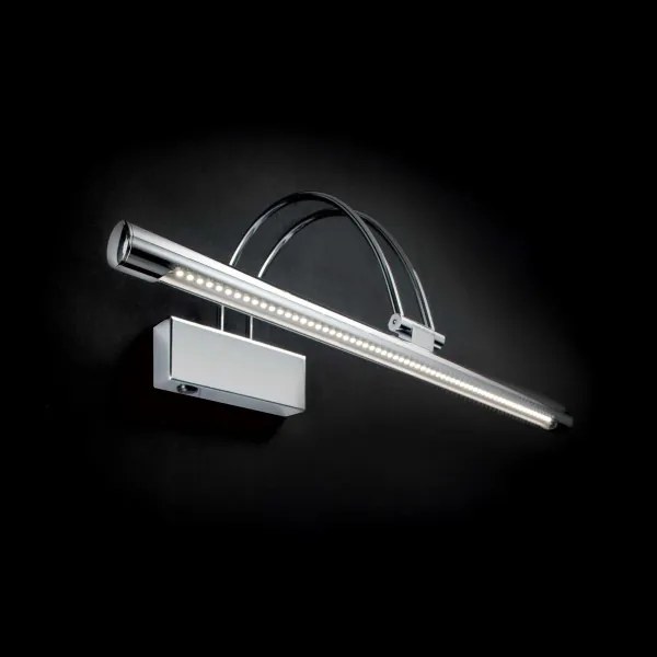 Ideal Lux - Lampada per quadri MIRROR LED/4,6W/230V, cromo lucido