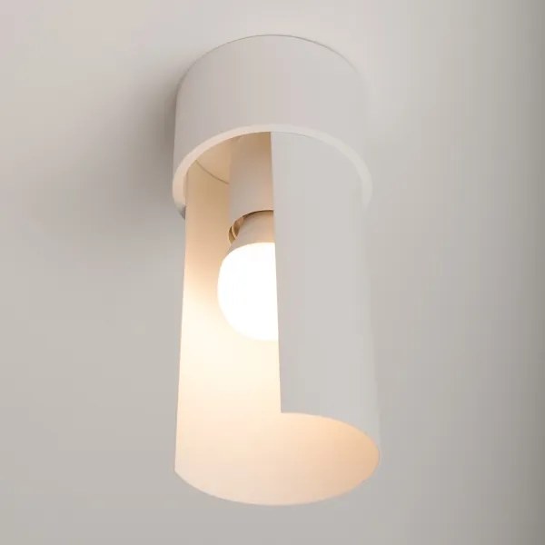 Sollux SL.1673 - Plafoniera FLASH 1xE27/15W/230V bianco