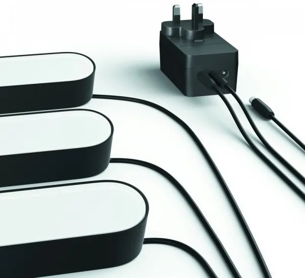 Philips - SET 2x Lampada da tavolo dimmerabile LED RGB Hue AMBIANCE LED/6W/230V