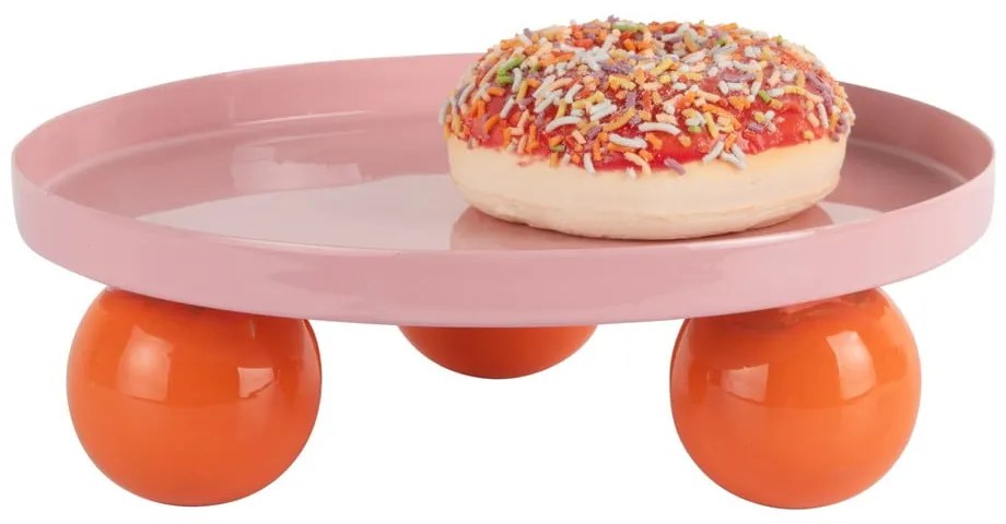 Vassoio decorativo in metallo ø 20 cm Double Funky – PT LIVING