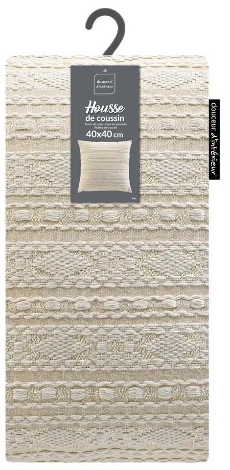 Federa decorativa in misto cotone 40x40 cm Ilies – douceur d'intérieur