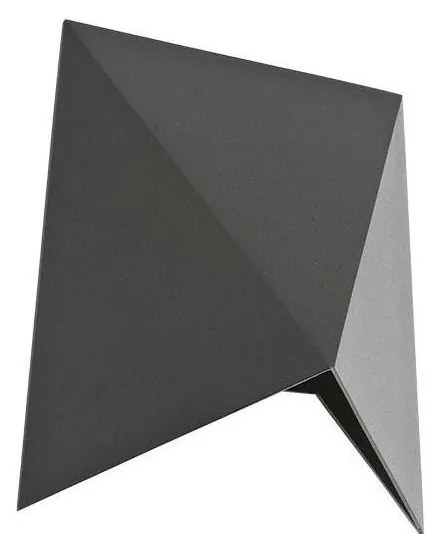 Redo 9518 - Applique a LED da esterno KIKO LED/7W/230V IP54 nero