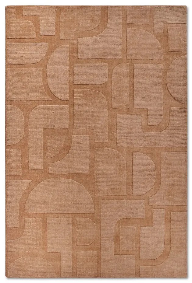 Tappeto marrone in lana tessuto a mano 190x280 cm Alexis - Villeroy&amp;Boch