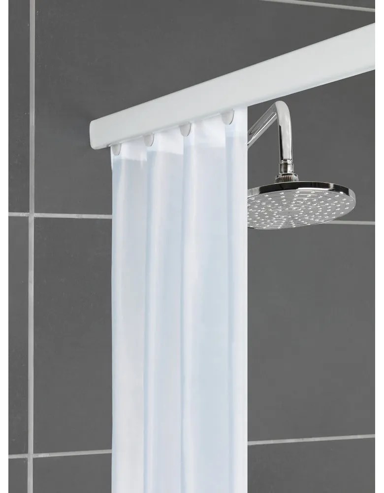 Asta per tende da doccia bianca 125 - 210 cm Era - Wenko