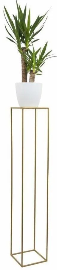 Portafiori 130x24 cm oro