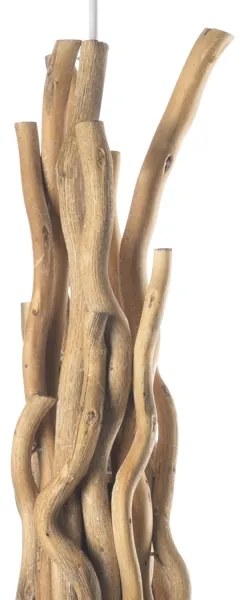 ONLI - Lampadario a sospensione con filo WOODY 1xE27/22W/230V