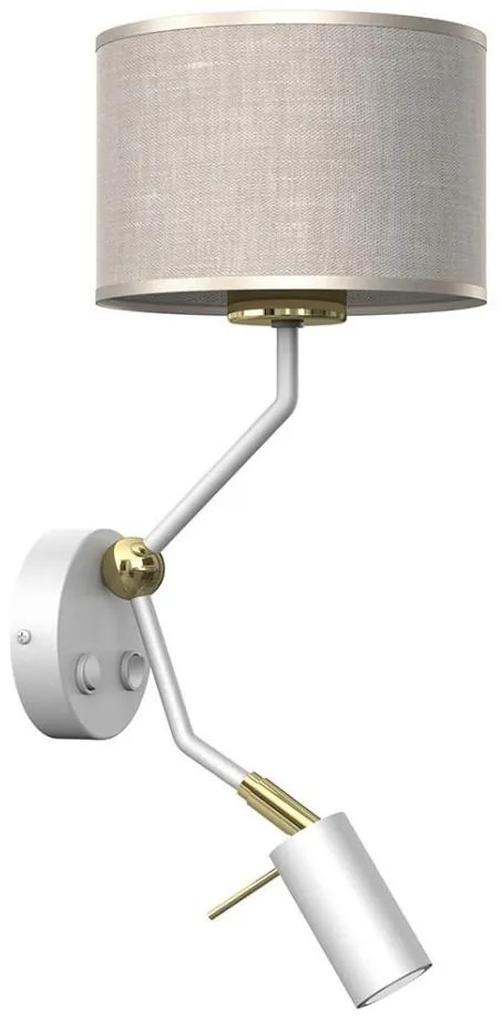 Lampada da parete LINO 1xE27/40W/230V + 1xGU10/MR11/7W