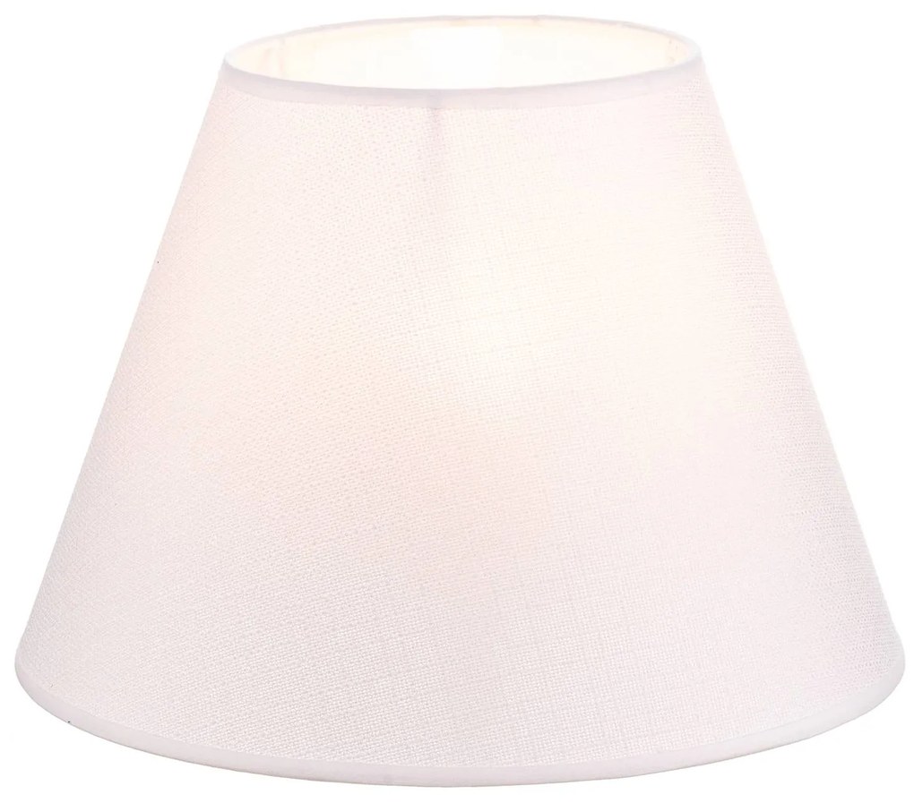 Duolla Paralume Sofia altezza 21 cm, bianco veroni