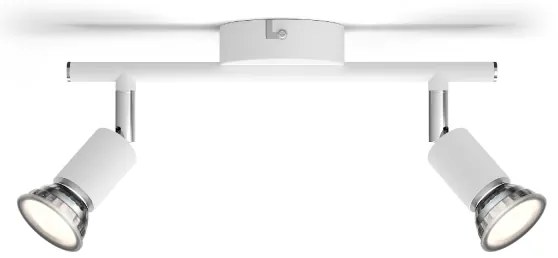 Philips - Faretto LIMBALI 2xGU10/50W/230V bianco