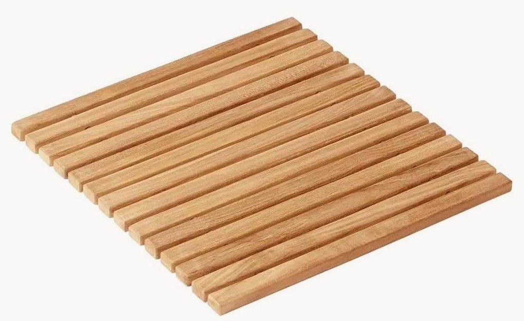 Tappetino da bagno in legno di teak Anna