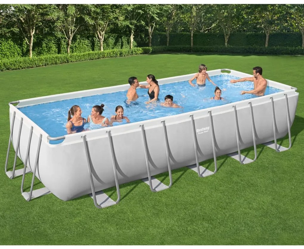 Piscina Fuori Terra Power Steel Rettangolare 19281 L /