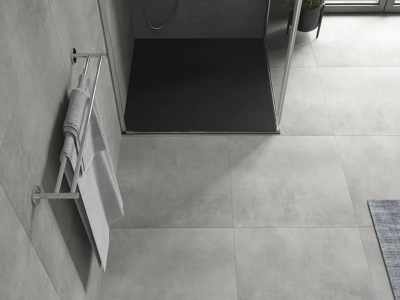 Mexen Hugo piatto doccia quadrato SMC 90 x 90 cm, nero - 42709090