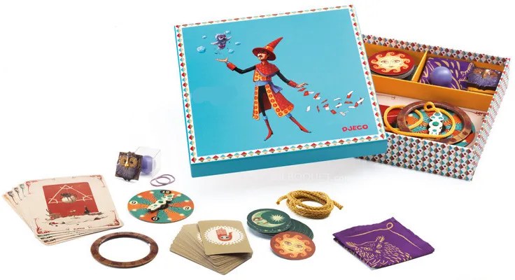 Djeco Magic - Mirabile Magus - set di 20 trucchi magici