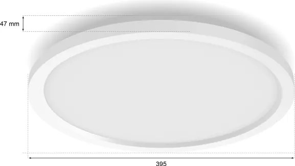 Philips - Plafoniera dimmerabile a LED Hue AURELLE LED/21W/230V Ø 39,5 cm bianca