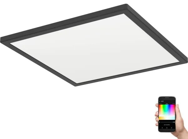 Eglo 901467 - LED RGBW Lampada dimmerabile da esterno ROVITO-Z 17,6W/230V 39x39cm IP44 nero
