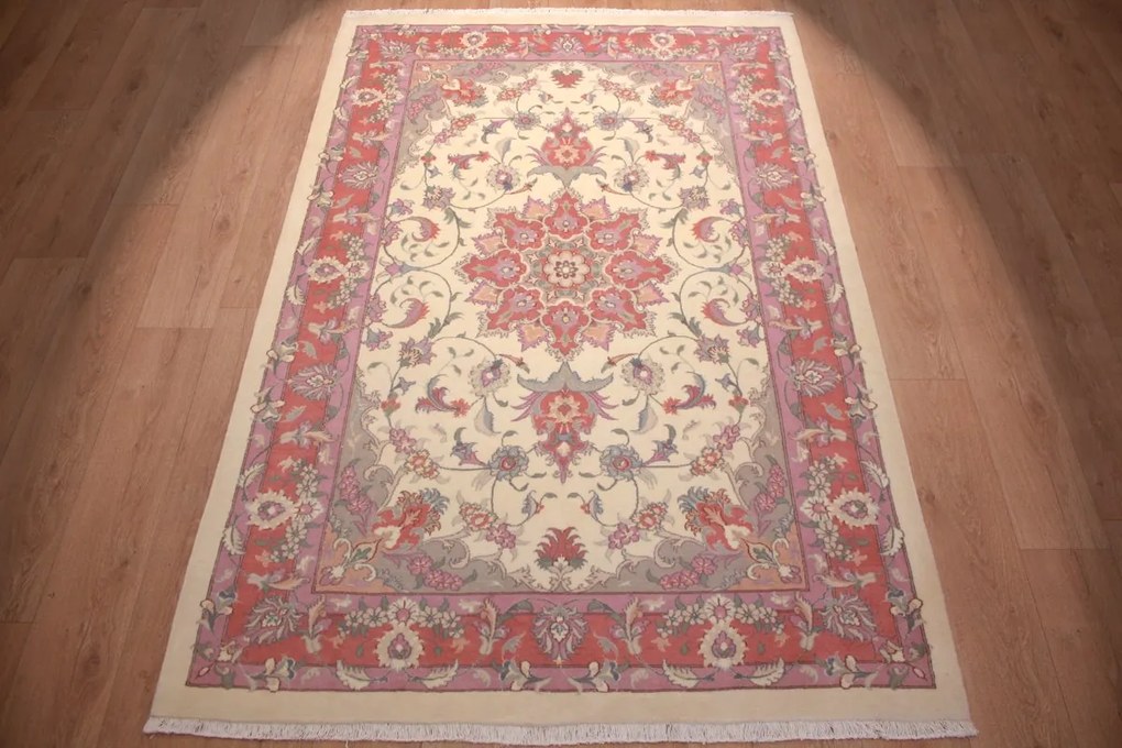 Mashad Tappeto 150 x 230 (Iran) Annodato A Mano