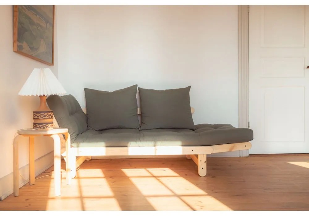 Divano variabile Naturale Chiaro/Grigio Beat - Karup Design