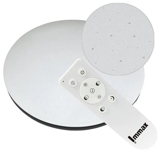 Immax 08219L - Plafoniera LED con telecomando STARS LED/42W/230V 40 cm