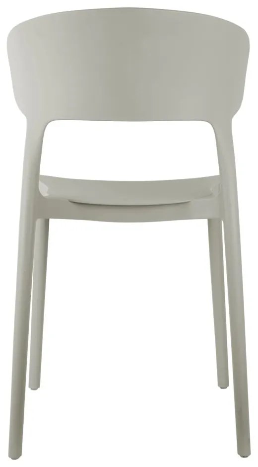 Sedia da pranzo grigia in plastica Fain – Leitmotiv