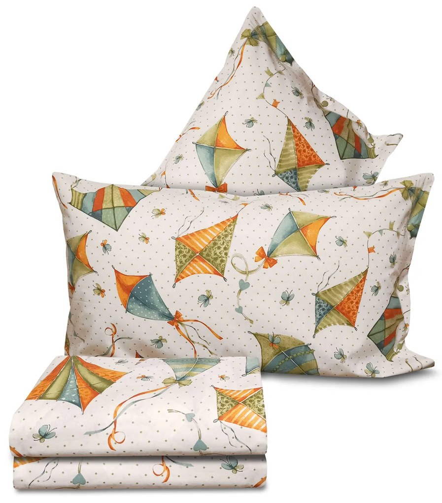 Completo letto matrimoniale aquiloni SmartDecoHome