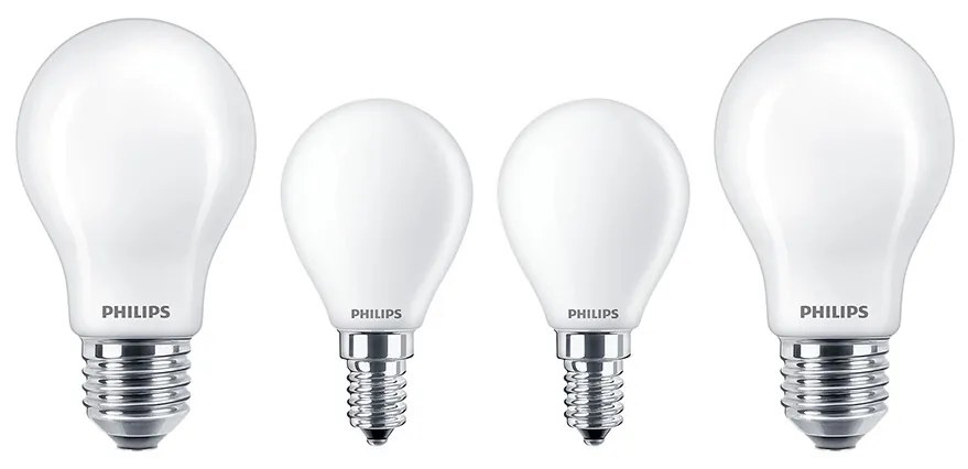 Philips - Lampadine LED per Moo 2x E27 + 2x E14