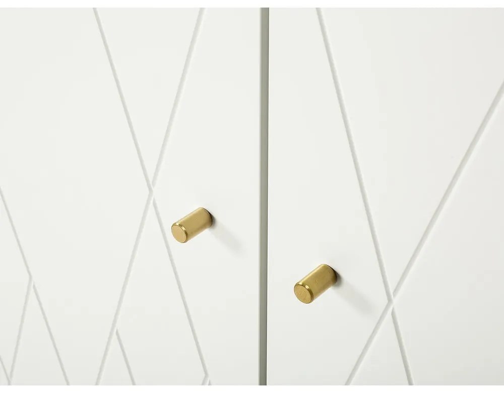 Armadio bianco 80x190 cm Mia - Woodman