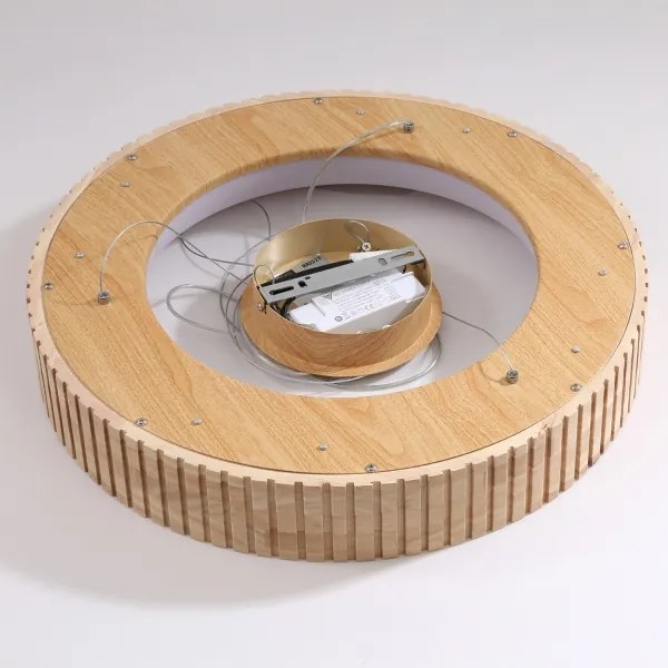 Brilagi - Lampadario LED a sospensione con cavo FALCON WOOD MODERN LED/30W/230V Ø 45 cm in legno