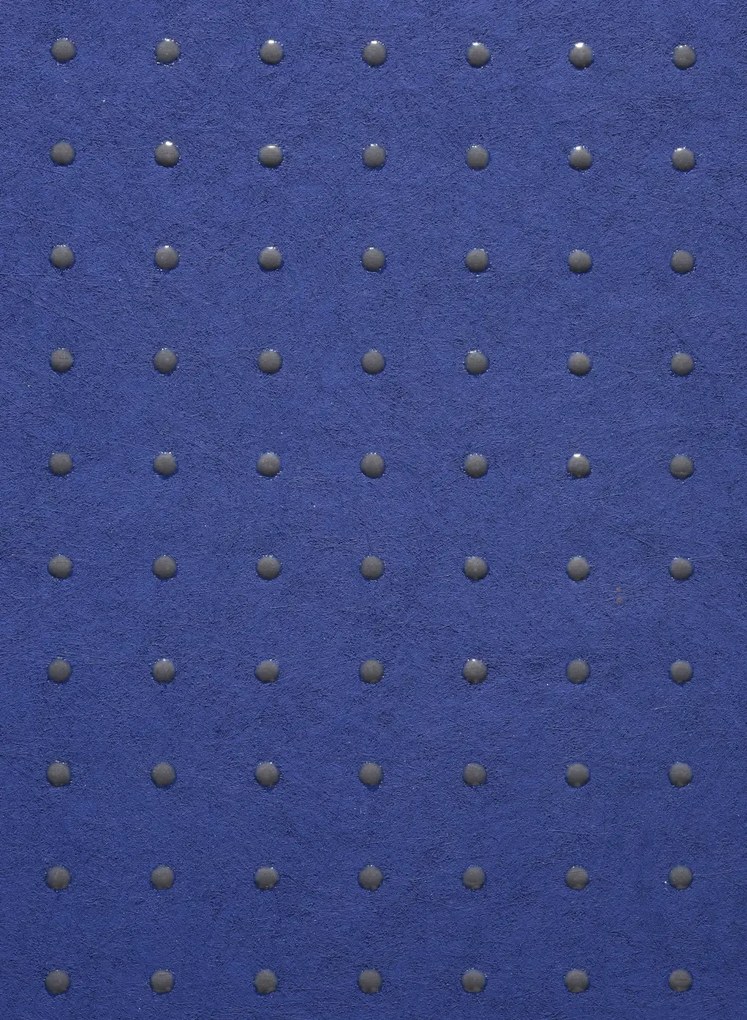 Arte International Carta da parati Dots - 31012 - Profound Ultramarine