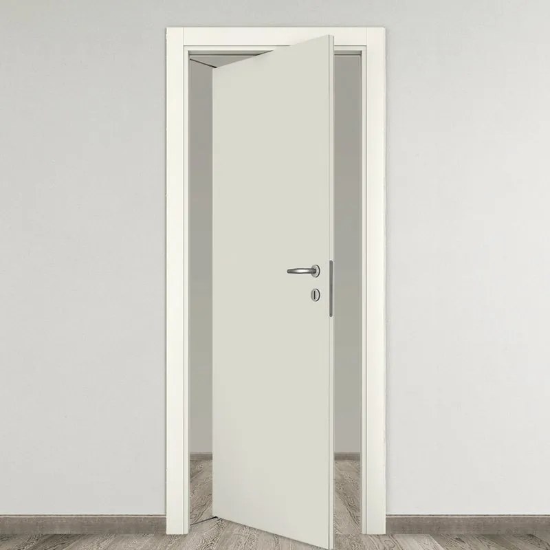 Porta tamburata rototraslante Word bianco L 80 x H 210 cm sinistra