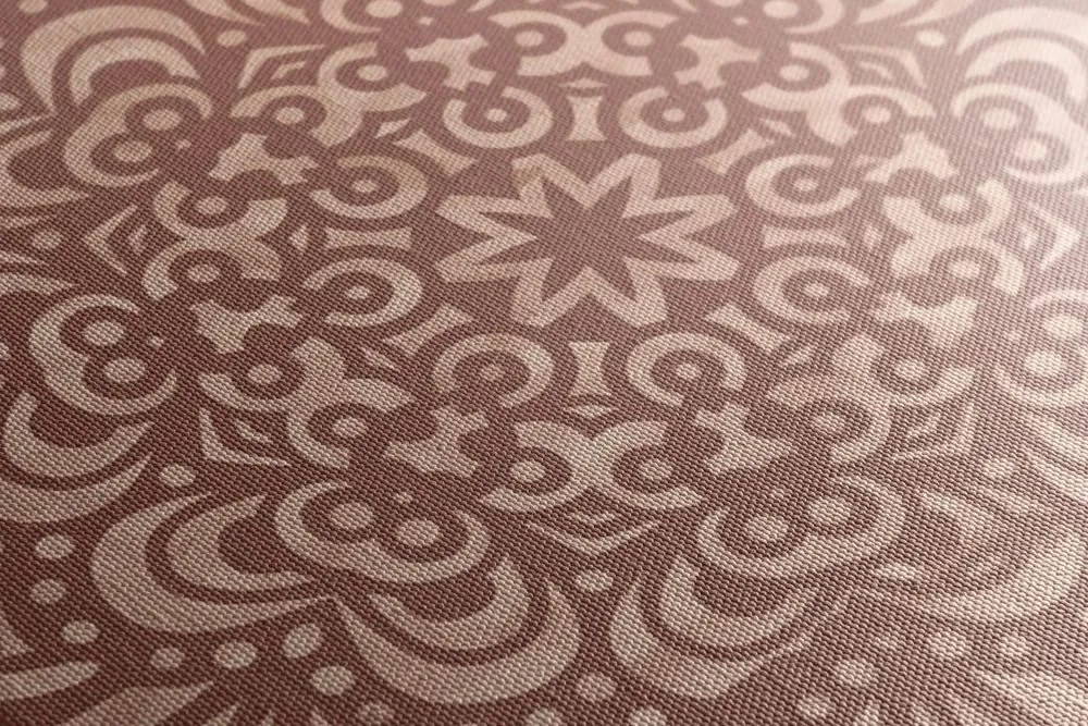 Quadro su tela – Mandala floreale