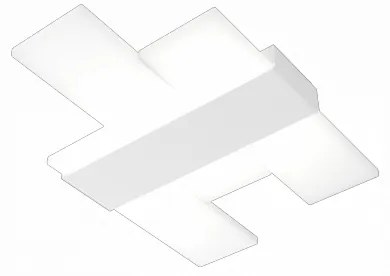 Flight applique-plafoniera media bianco cct 1180-55-bi